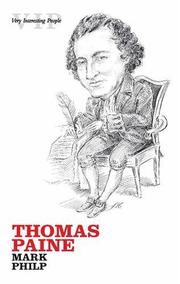 Cover of: Thomas Paine (Very Interesting People Series)