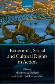 Cover of: Economic, Social, and Cultural Rights in Action