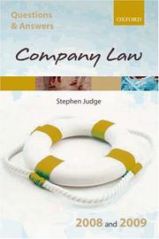 Cover of: Company Law (Blackstone's Law Q & a)