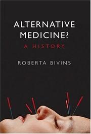 Cover of: Alternative Medicine? | Roberta Bivins