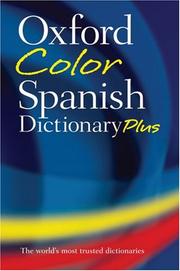 Cover of: Oxford Color Spanish Dictionary Plus