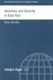 Cover of: Identities & Security in East Asia by Koro Bessho