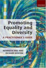 Cover of: Promoting Equality and Diversity: A Practitioner's Guide