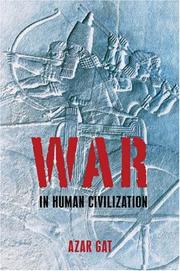 Cover of: War in human civilization