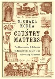 Country Matters by Michael Korda