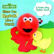 Cover of: Elmo Can Quack Like a Duck (Finger Puppet Books)