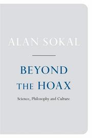 Cover of: Beyond the Hoax: Science, Philosophy and Culture