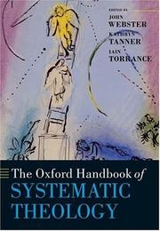 The Oxford handbook of systematic theology