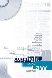 Cover of: The Yearbook of Copyright and Media Law: Volume VI 2001/2 (Yearbook of Copyright and Media Law)