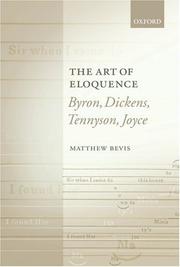 The art of eloquence by Matthew Bevis