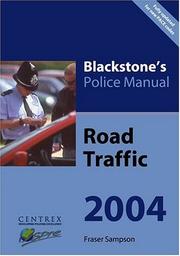 Cover of: Road Traffic (Blackstone's Police Manuals)