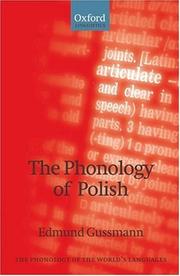 Cover of: The Phonology of Polish (The Phonology of the World's Languages)