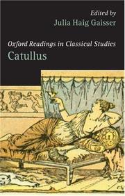 Cover of: Catullus (Oxford Readings in Classical Studies)