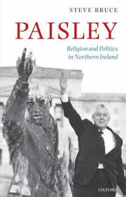 Cover of: Paisley: Religion and Politics in Northern Ireland