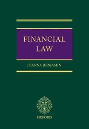 Financial law by Joanna Benjamin