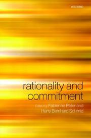 Cover of: Rationality and Commitment