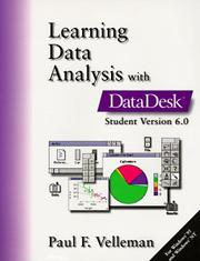 Cover of: Learning Data Analysis With Datadesk Student Version 6.0: For Windows