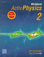 ActivPhysics by Alan Van Heuvelen, Paul D'Alessandris