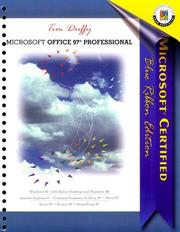 Cover of: Microsoft Office 97 Professional: Microsoft Certified : Blue Ribbon Edition