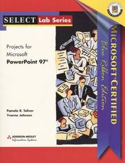 Cover of: Projects for Microsoft Powerpoint 97: Microsoft, Certified Blue Ribbon Edition