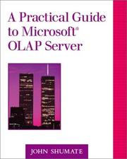 Cover of: A Practical Guide to Microsoft(R) OLAP Server