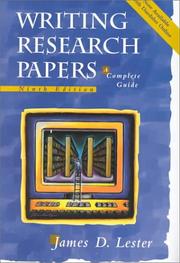 Cover of: Writing Research Papers (Citing Cyberspace Package) | James D. Lester