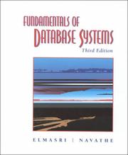 Cover of: Fundamentals of Database Systems 3/e with Oracle Programming