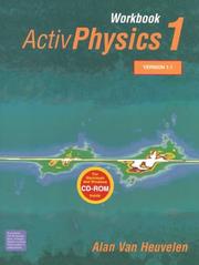 Cover of: ActivPhysics 1 version 1.1 (Workbook and CD-ROM)