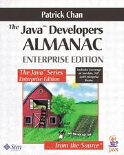 Cover of: Java Developer's Almanac: Enterprise Edition