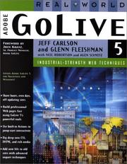 Cover of: Real World Adobe(R) GoLive(R) 5 | Jeff Carlson
