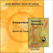 Cover of: Dreamweaver 3/Fireworks 3 Training Bundle (With CD-ROM) by Lynda Weinman, Garo Green