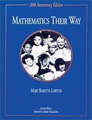 Mathematics their way by Mary Baratta-Lorton, Lorton Baratta