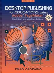Cover of: Desktop Publishing for Educators: Using Adobe PageMaker
