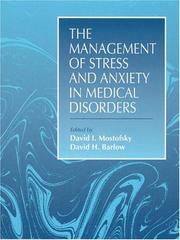 Cover of: Management of Stress and Anxiety in Medical Disorders, The