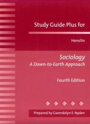 Cover of: Study Guide Plus for Henslin by Gwendolyn E. Nyden