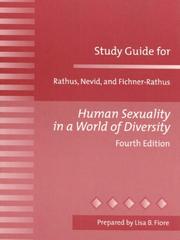 Cover of: Study Guide for Human Sexuality in a World of Diversity