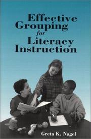 Cover of: Effective Grouping for Literacy Instruction