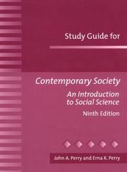 Cover of: Contemporary Society: Introduction to Social Science
