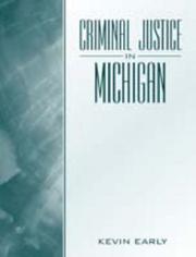 Cover of: Criminal Justice in Michigan