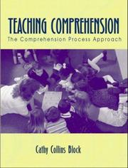 Cover of: Teaching Comprehension: The Comprehension Process Approach