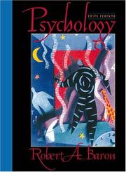Cover of: Psychology (with Mind Matters CD-ROM) (5th Edition) by Robert A. Baron, Robert A. Baron