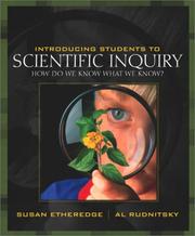 Cover of: Introducing Students to Scientific Inquiry: How Do We Know What We Know?