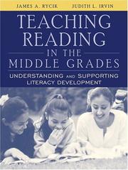 Cover of: Teaching Reading in the Middle Grades by James A. Rycik, Judith L. Irvin