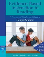 Cover of: Evidence-Based Instruction in Reading by Timothy V. Rasinski, Nancy D. Padak