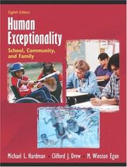 Cover of: Human Exceptionality: School, Community, and Family, MyLabSchool Edition (8th Edition)