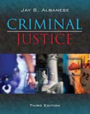 Cover of: Criminal Justice (with Study Card) (3rd Edition) (MyCrimeLab Series)