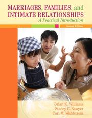 Cover of: Marriages, Families, and Intimate Relationships (2nd Edition)