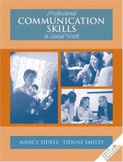 Cover of: Professional Communication Skills in Social Work
