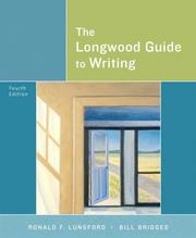 Cover of: Longwood Guide to Writing, The (4th Edition) by Ronald F. Lunsford, Bill Bridges