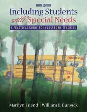 Cover of: Including Students With Special Needs: A Practical Guide for Classroom Teachers (5th Edition) (MyEducationLab Series)